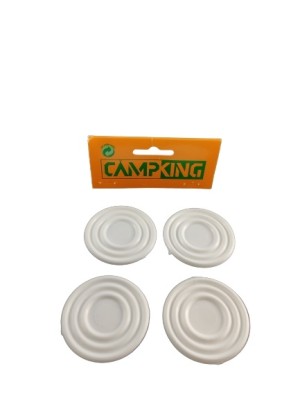 Campking tentstokvoet 25/48mm. kunststof